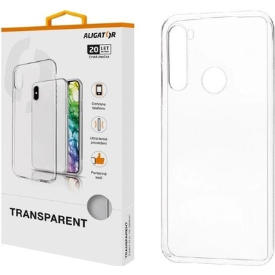 Púzdro ALIGATOR TRANSPARENT Xiaomi Redmi Note 8 čiré