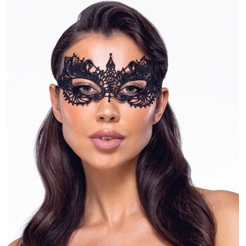 Cottelli Delicate Embroidered Blindfold 2461331 Black