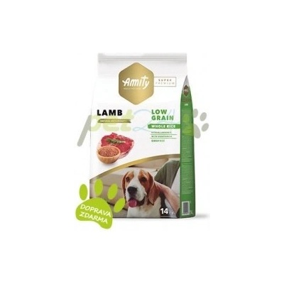 Amity Low Grain dog Lamb & Rice 18 kg