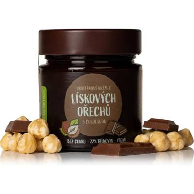 NaturalProtein Lieskovcový krém s čokoládou 250 g