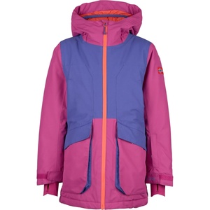 TROLLKIDS Детско ски яке Trollkids Girl's Kongsberg Jacket Winter jacket - Dark Purple / Bright Berry / Radiant Red - размер 164 (EU) (703-4659-0119)