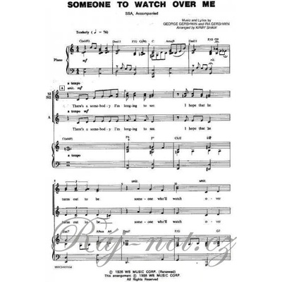 SOMEONE TO WATCH OVER ME / SSA