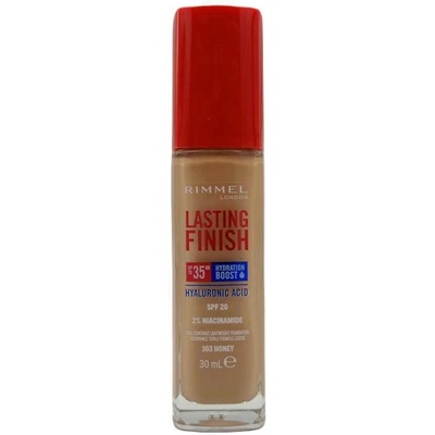 Rimmel London Lasting Finish 35H SPF20 Dlhotrvajúci hydratačný make-up 303 Honey 30 ml