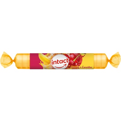 INTACT hroznový cukr třešeň a banán 40 g
