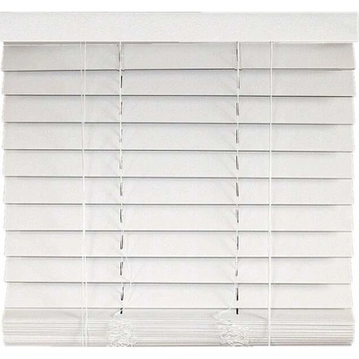 Košíkárna Žaluzie dřevěná 80 x 130 cm bílá