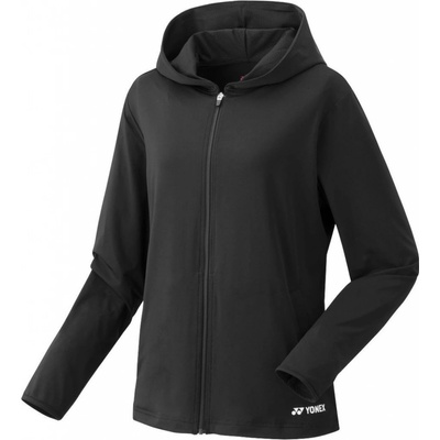 Yonex Womens Full-Zip Hoodie black