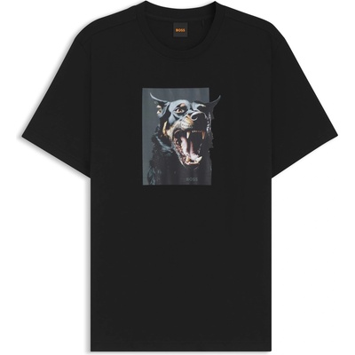 Boss Тениска Boss Mens Doberman T-Shirt - Black 001
