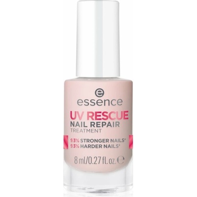 essence UV RESCUE pečující lak na nehty odstín 01 8 ml
