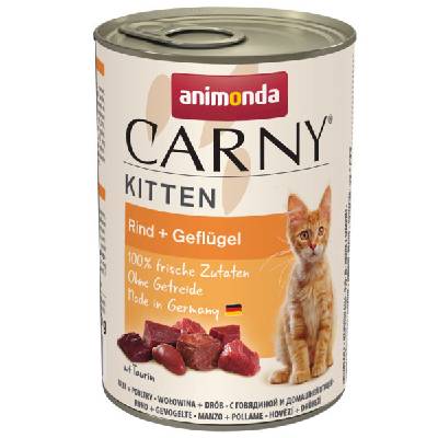 Animonda Carny Kitten - Hovädzie a kura 400g