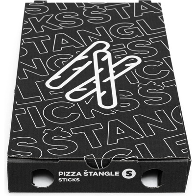 Exxprespack obal na pizza štangle 16,8x30,4x4 čierna