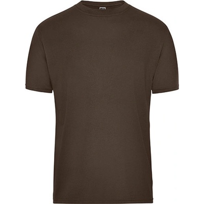 James & Nicholson pánské triko JN1808 Brown