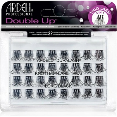 Ardell Double Up Trios 2xVolume trsové nalepovacie mihalnice Long 32 ks