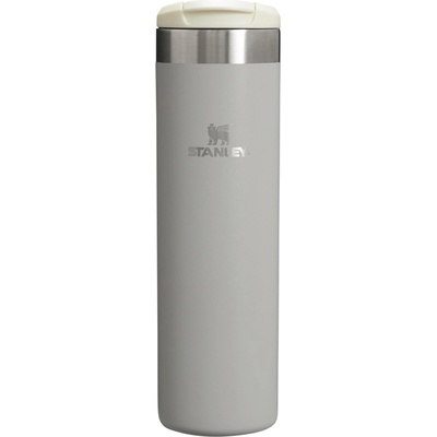 STANLEY 1913 Aerolight Transit Thermo Mug 0.6L - Keeps Hot for 6 Hours - Dishwasher Safe - Coffee Mug To Go Leak-Proof - Compatible with Common Car Drink Holders - Thermos Flask - Ash - 100000107917