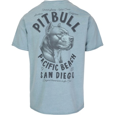 PitBull West Coast pánské triko PACIFIC modré