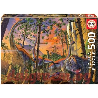 Educa Пъзел educa 19001 - 500 части - Любопитно, Винсент Хи (edu19001)