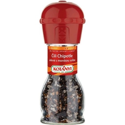 Kotányi Mlynček čili Chipotle údené s morskou soľou 55 g