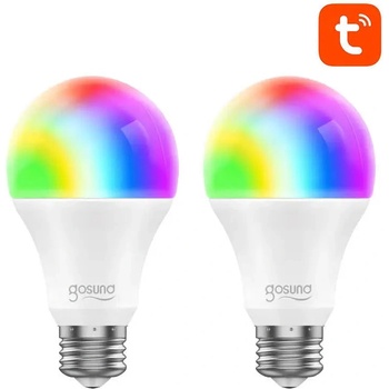 Gosund Комплект смарт LED крушки Gosund E27, RGB, Tuya, 2бр (WB4-2pcs)