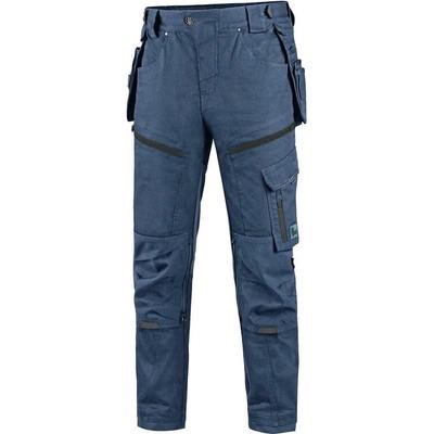 Canis CXS LEONIS kalhoty slim-fit modrá/černá
