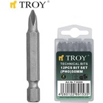 TROY Накрайници за отвертка (PH3x50mm) (T 22223)