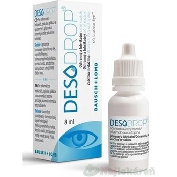 Desodrop ochranný a lubrikačný očný roztok 8 ml
