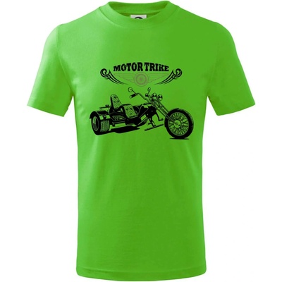 Moto trike tričko detské Apple Green