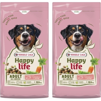 Versele-Laga Happy Life Adult with Lamb 2 x 12,5 kg