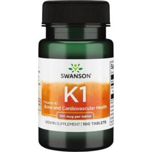 Swanson Vitamin K-1 100 mcg [100 Таблетки]