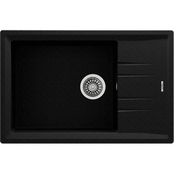 Teka Гранитна мивка, обръщаема, за шкаф 60 см Stone 60 S-TG ЧЕРЕН МЕТАЛИК (М.1023.ЧМ)