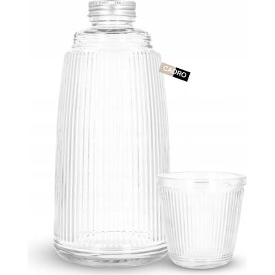 Súprava Cadro Karafa na vodu 1l + pohár 230 ml 1 l