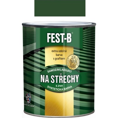 Barvy a laky Hostivař FESTB zelená 5l