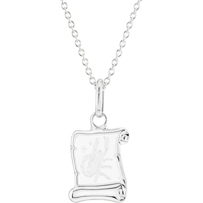 Gemmax Řetízek se znamením Štír z bílého zlata GUSWN-43211-25841