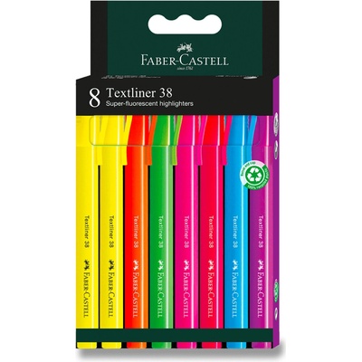 Faber Castell Textliner 38 set 8 ks