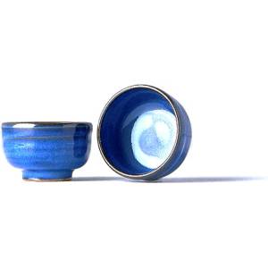 Made in Japan Чаша за саке 35 ml, син, керамика, MIJ (MIJC5463)