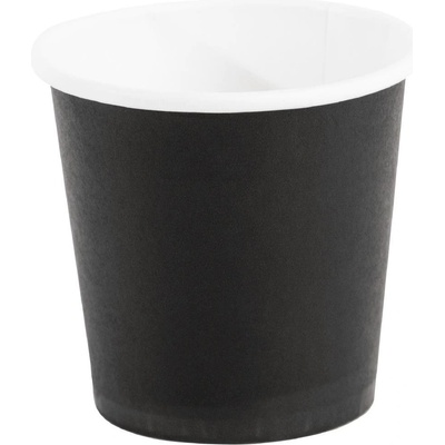Fiesta jednorázové kelímky na horké nápoje hnědé 115ml