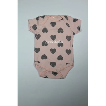 Image 1 of Soft Touch Боди с къс ръкав Сърца, 0-3м