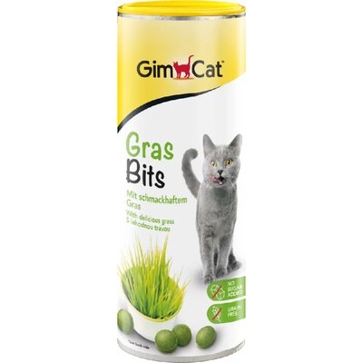 GimCat 425г GimCat GrasBits дражета с котешка трева - лакомство за котки