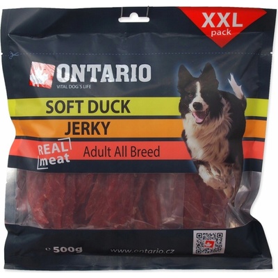 Ontario soft duck pamlsek měkká sušená kachna XXL 500 g