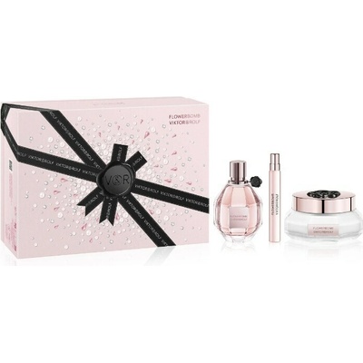Viktor & Rolf Flowerbomb - EDP 100 ml + telový krém 200 ml + EDP 10 ml