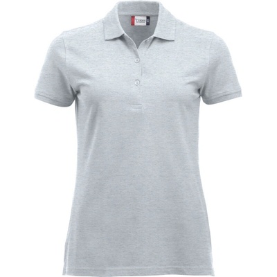 CLIQUE Polokošile Classic Marion S S těžká bavlna krátký rukáv dámská COT67824660000 ash