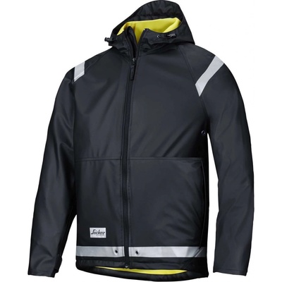 Snickers Workwear bunda do deště PU čierna