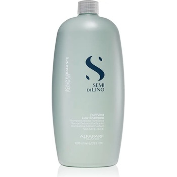Image 1 of ALFAPARF Milano Semi Di Lino Scalp Rebalance нежен почистващ шампоан против пърхот 1000ml
