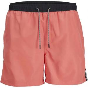 JACK & JONES Бански гащета Jack & jones Fiji swimming shorts - Orange (Hot Coral)