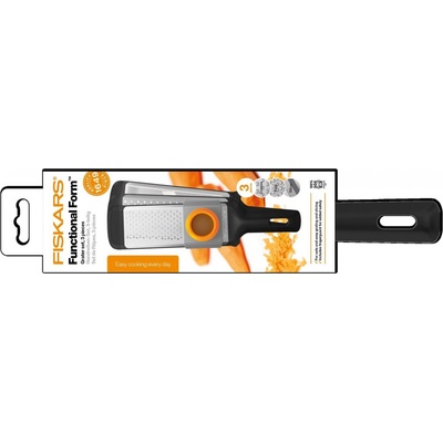 Fiskars Sada jemné, hrubé struhadlo a kráječ zeleniny (1014414)
