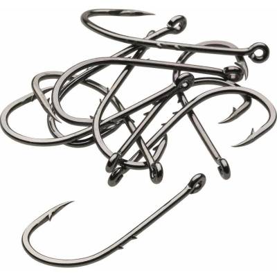 Kinetic háčiky Baitholder Single Hook Black Nickel 10ks Veľ. 2