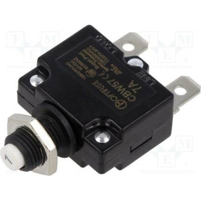 OPTIFUSE CBW57-ES-7A-5H Pojistka: tepelná; 7A; Imax: 1kA; 125V,250V; 32VDC,50VDC