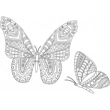 Pískohraní s.r.o. Šablona Motýli 297 x 420 mm