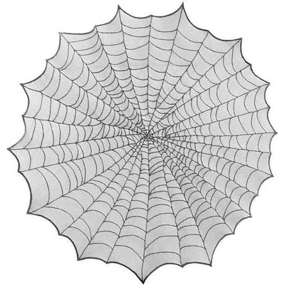 PartyDeco Ubrus pavučina 124 cm