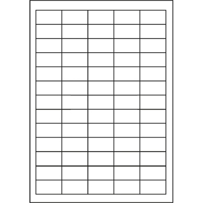 CDRmarket Самозалепващи етикети 38 x 21, 2 mm, 65 етикети A4, 1000 лист (R0ECO.0102A0, 227023)