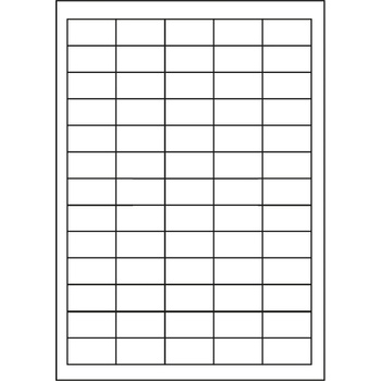 CDRmarket Самозалепващи етикети 38 x 21, 2 mm, 65 етикети A4, 1000 лист (R0ECO.0102A0, 227023)
