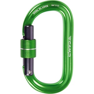 Camp Oval XL Lock green - Карабинер
